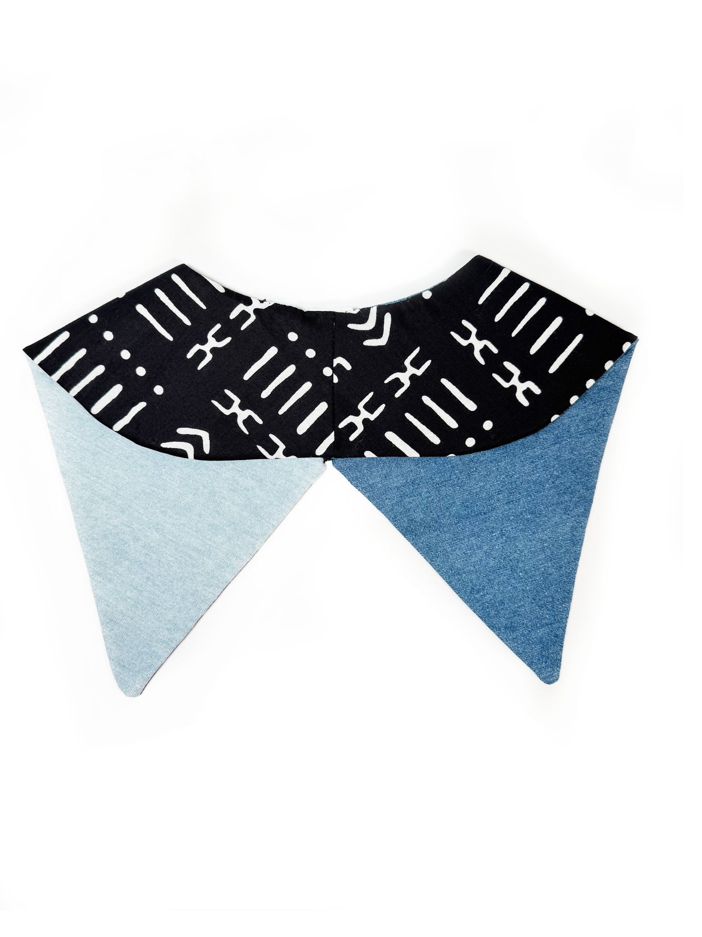 African Block Print Collar - Late to the Party
