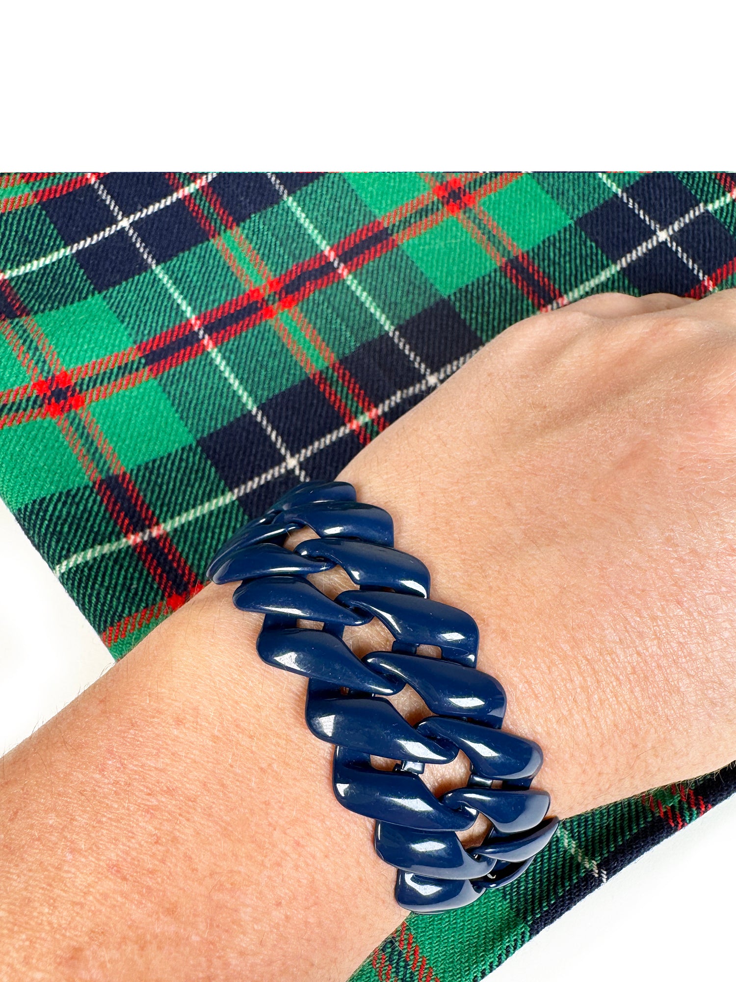 Blue Chain Bracelet - Late to the Party