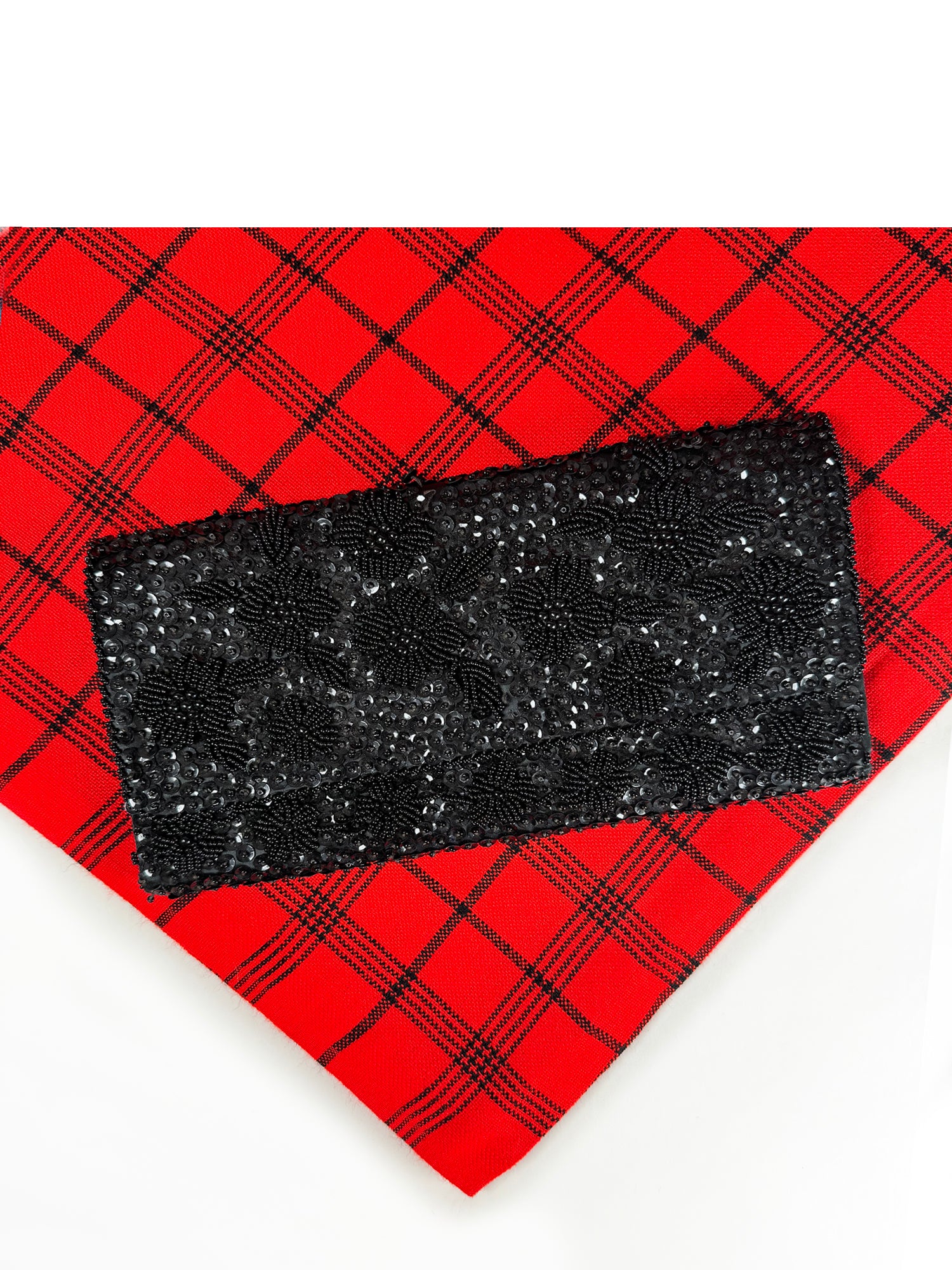 Black Beaded Clutch - Late to the Party