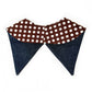 "Polka Dot Brown" Detachable Collar - Late to the Party