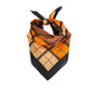 Orange Plaid Scarf