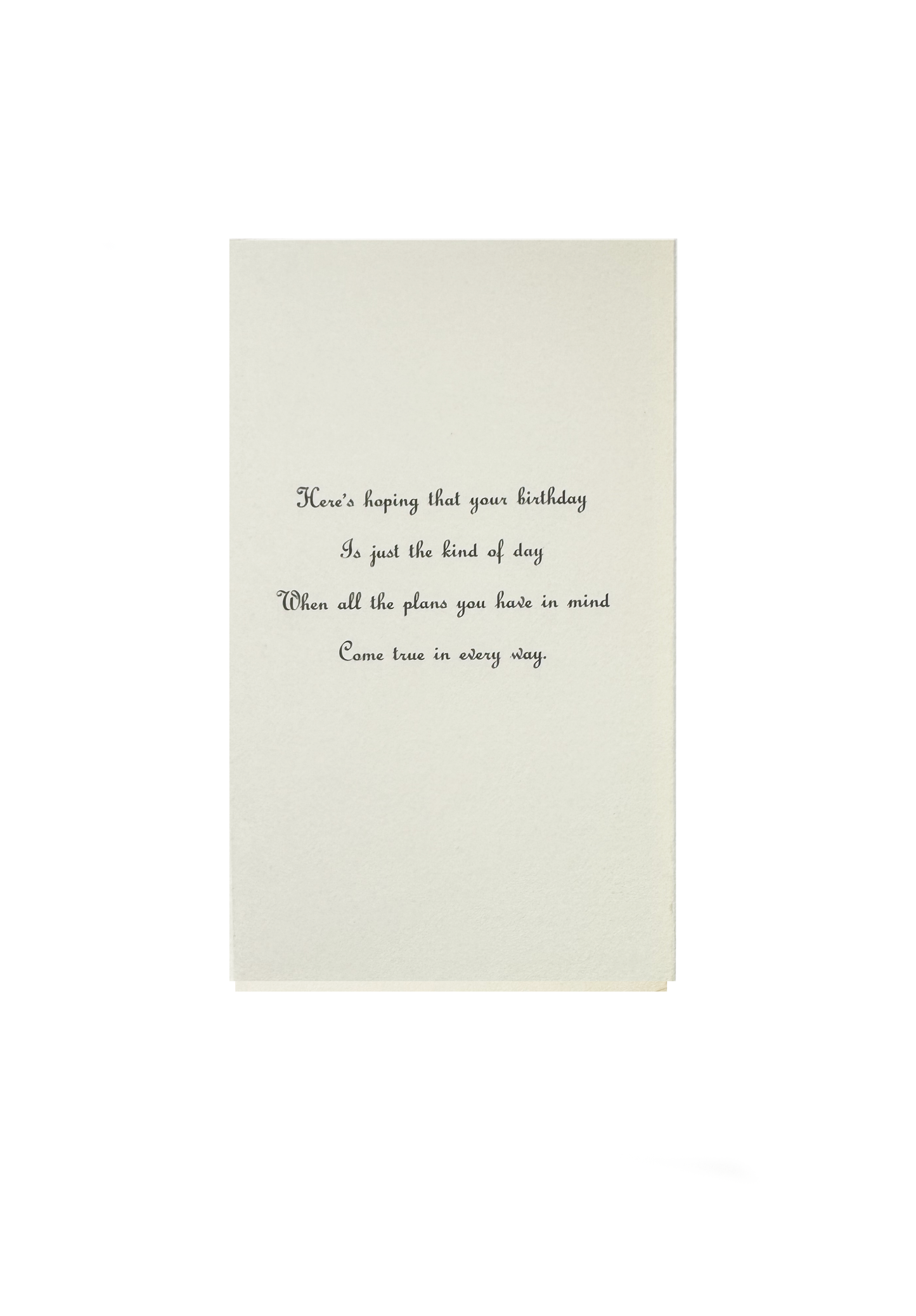Vintage Birthday Card