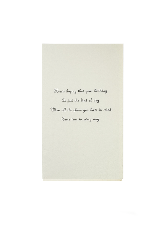 Vintage Birthday Card