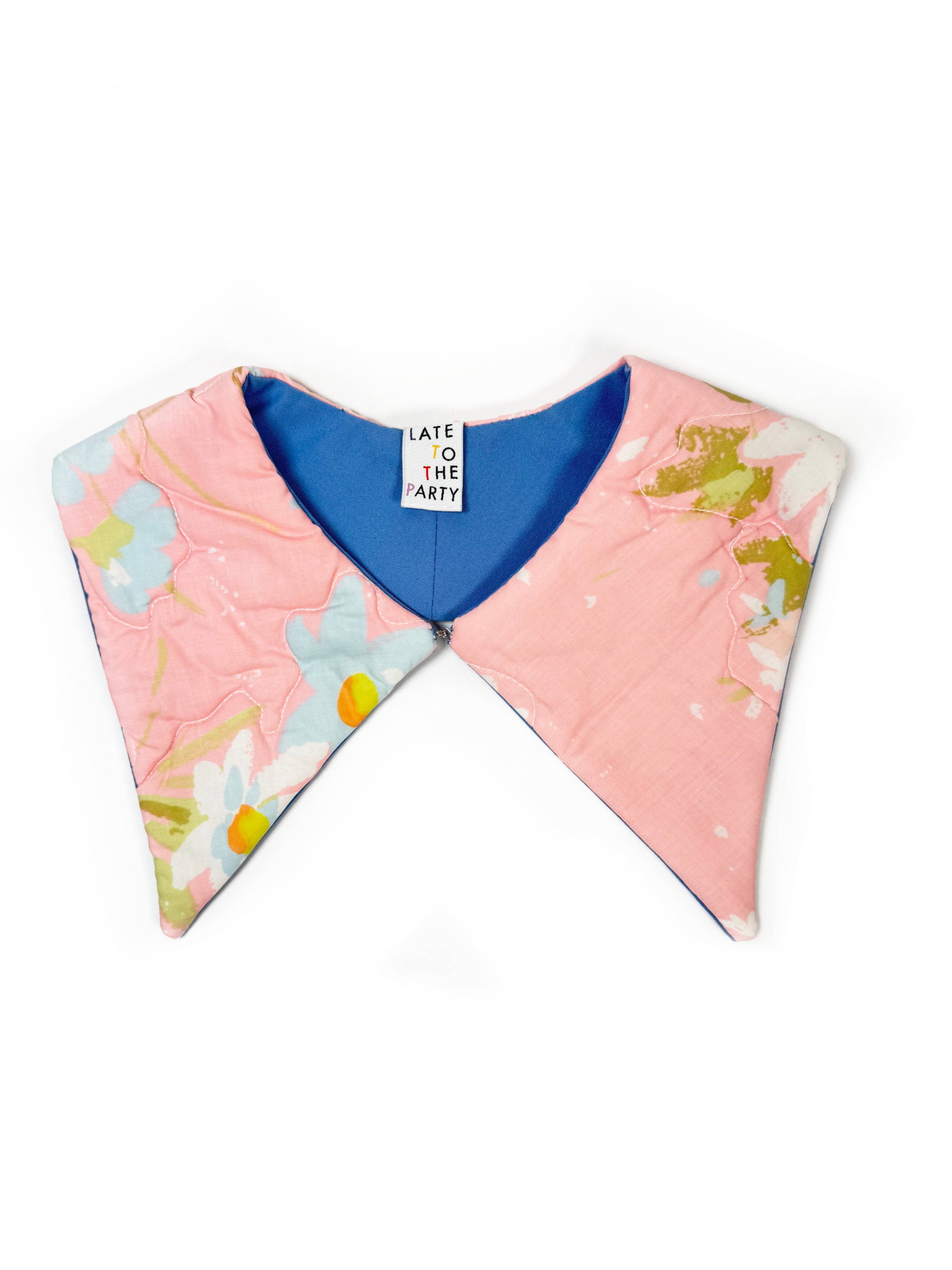 Cotton Candy Floral Detachable Collar - Late to the Party