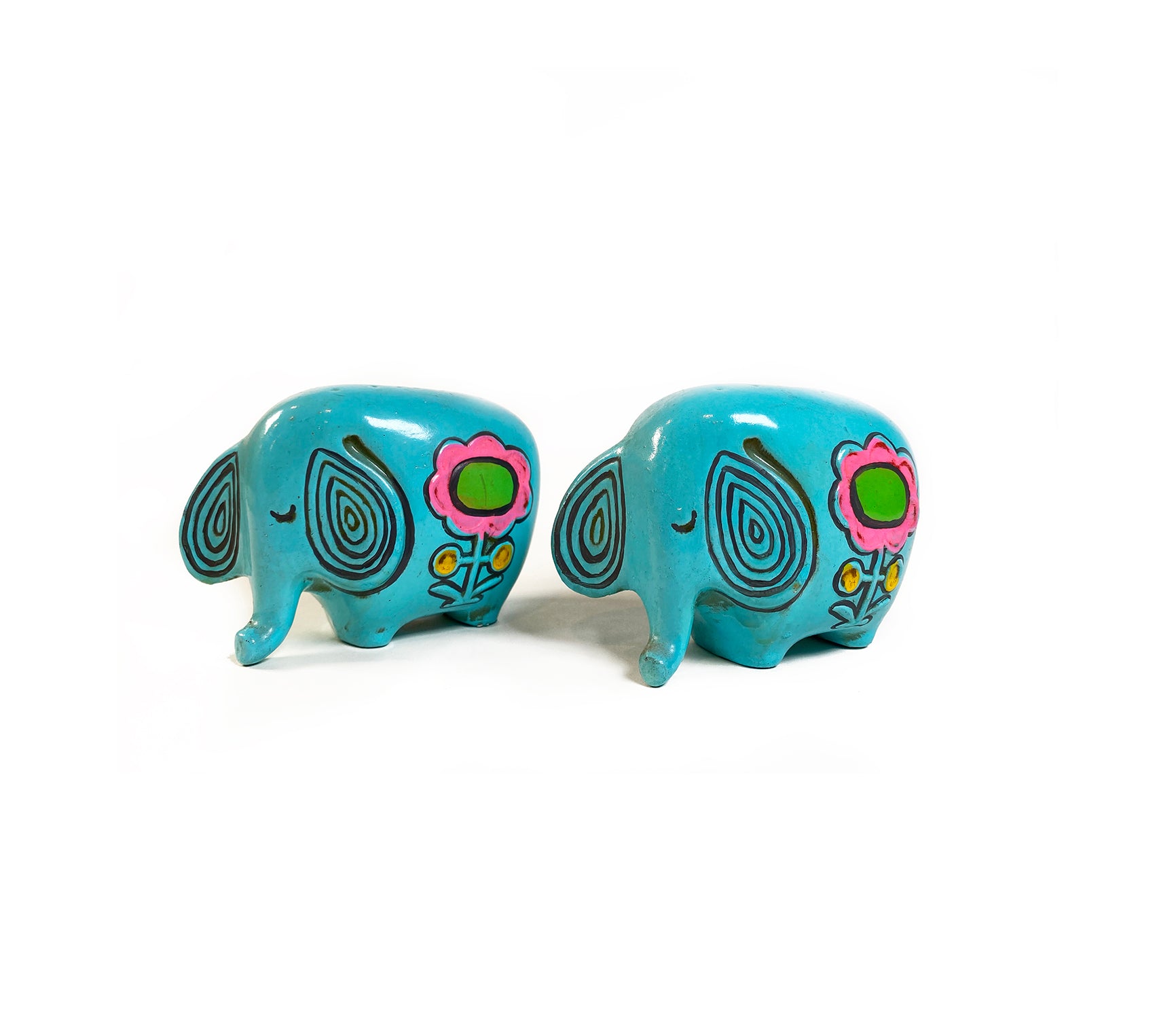 Vintage Elephant Salt & Pepper Shakers