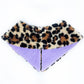 Fuzzy Leopard Collar
