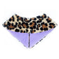Fuzzy Leopard Collar