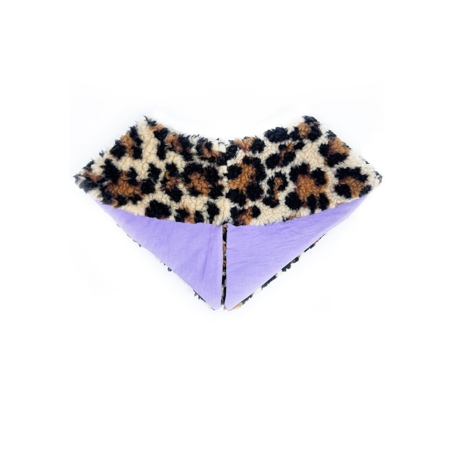 Fuzzy Leopard Collar - Late to the Party
