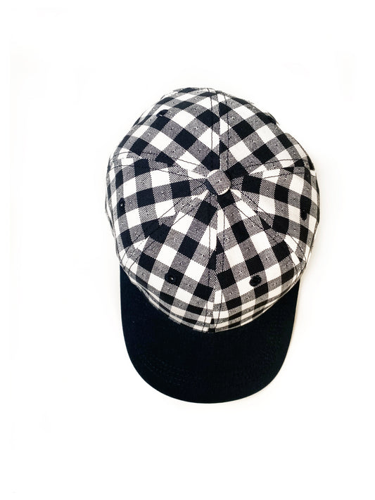 "Classic Gingham" Hat - Late to the Party