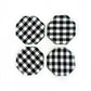 Gingham Coaster Set - Late to the Party