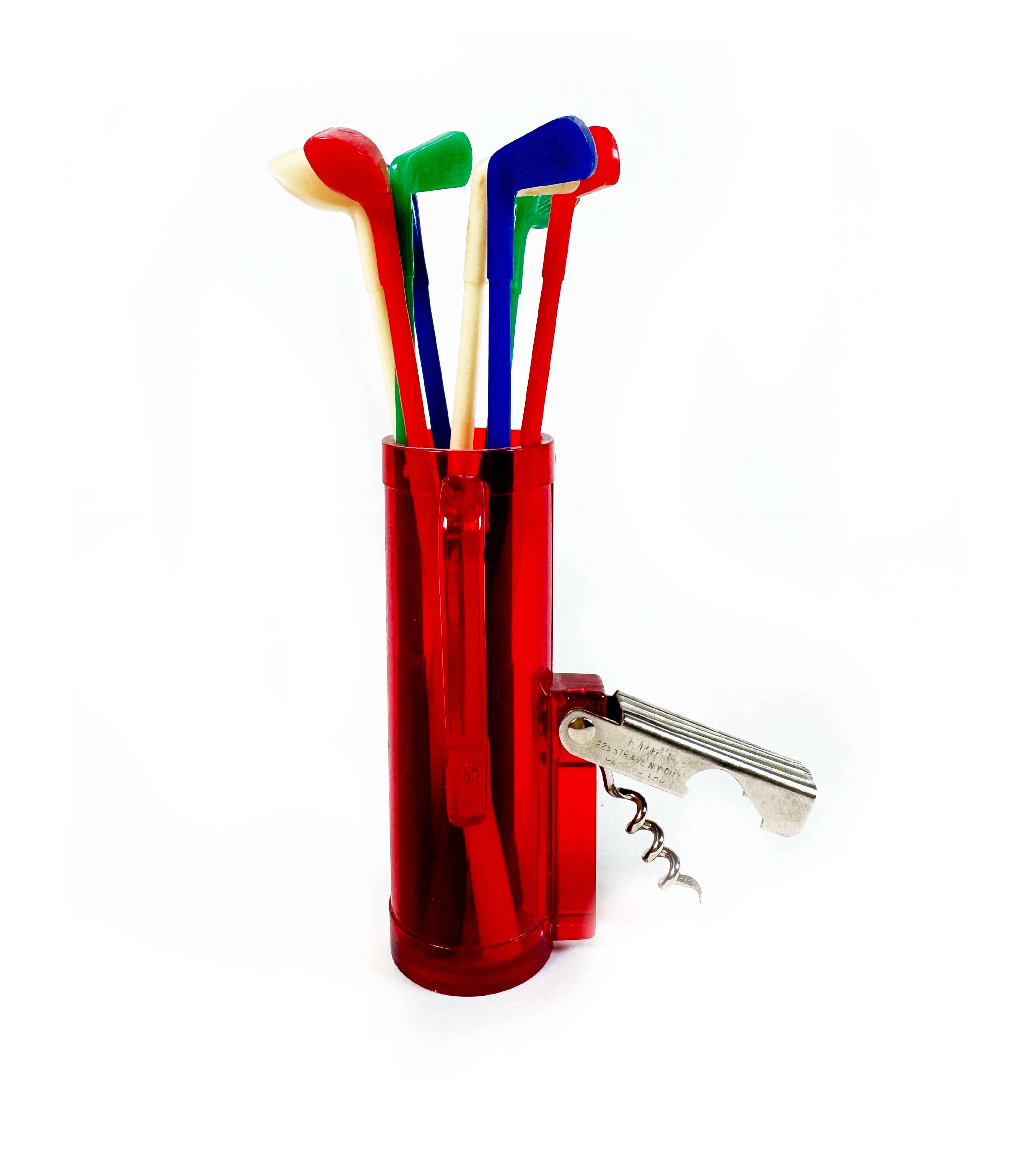 Golf Bag Bar Set - Late to the Party