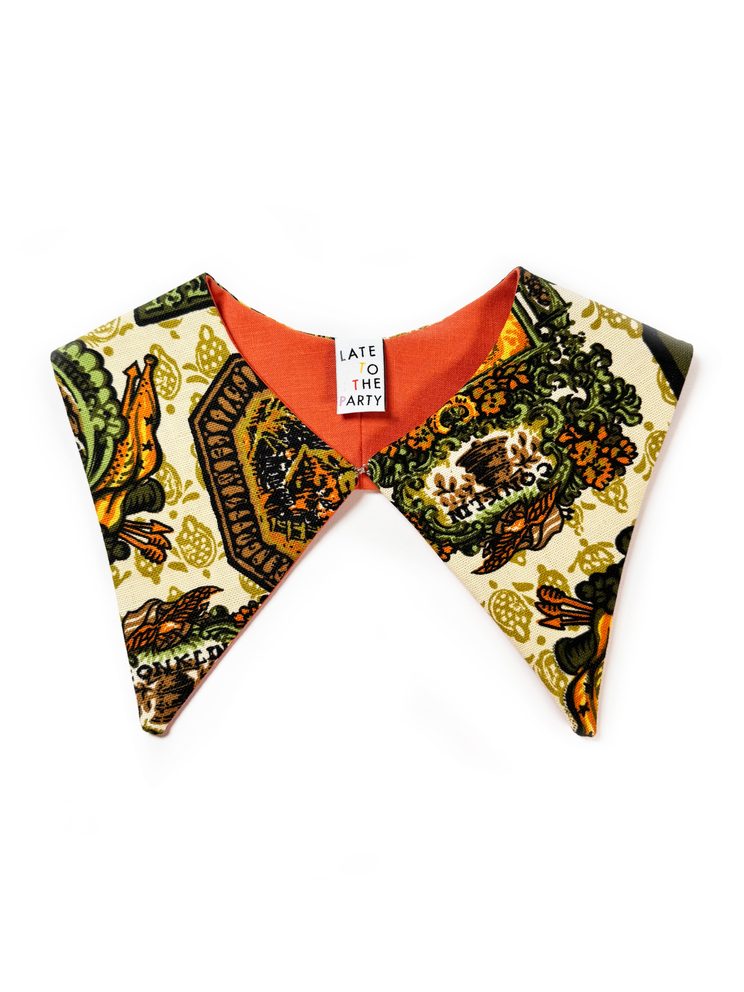 "Grandma's Couch" Detachable Collar - Late to the Party