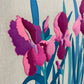 Trapunto Irises - Late to the Party