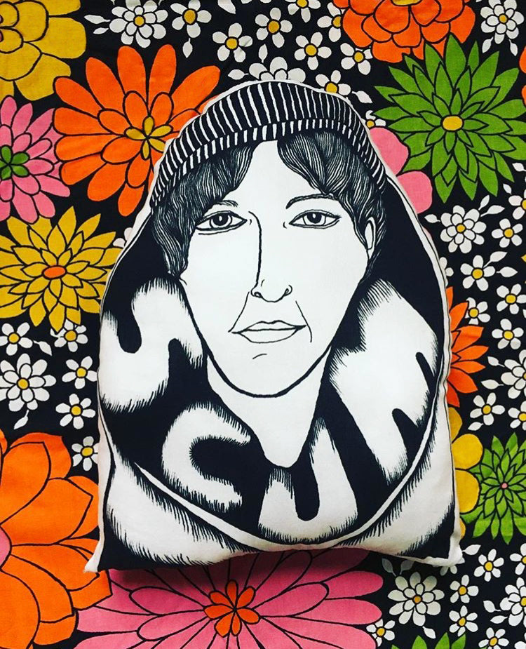 Valerie Solanas Pillow - Late to the Party