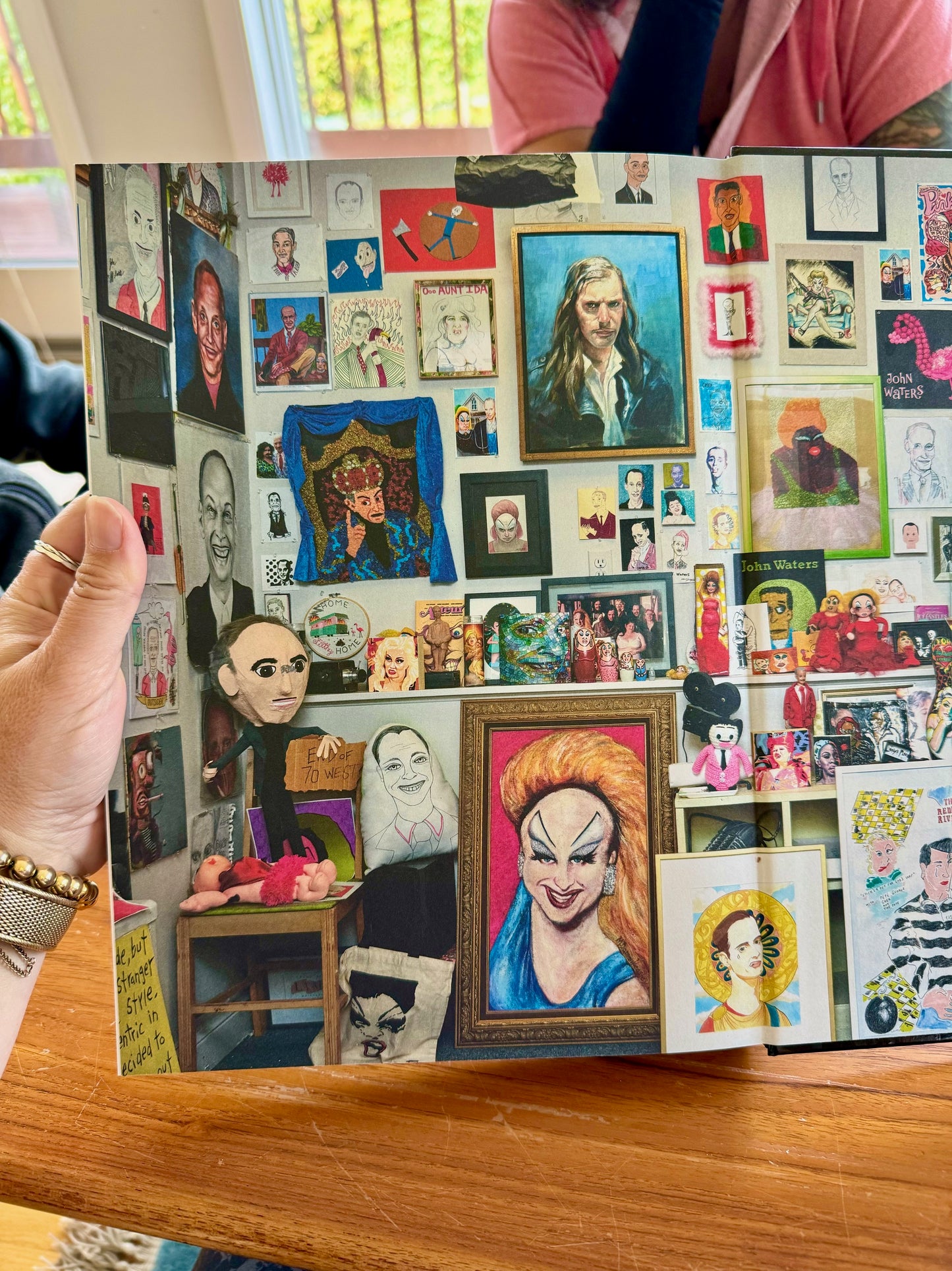 John Waters Pillow - Late to the Party