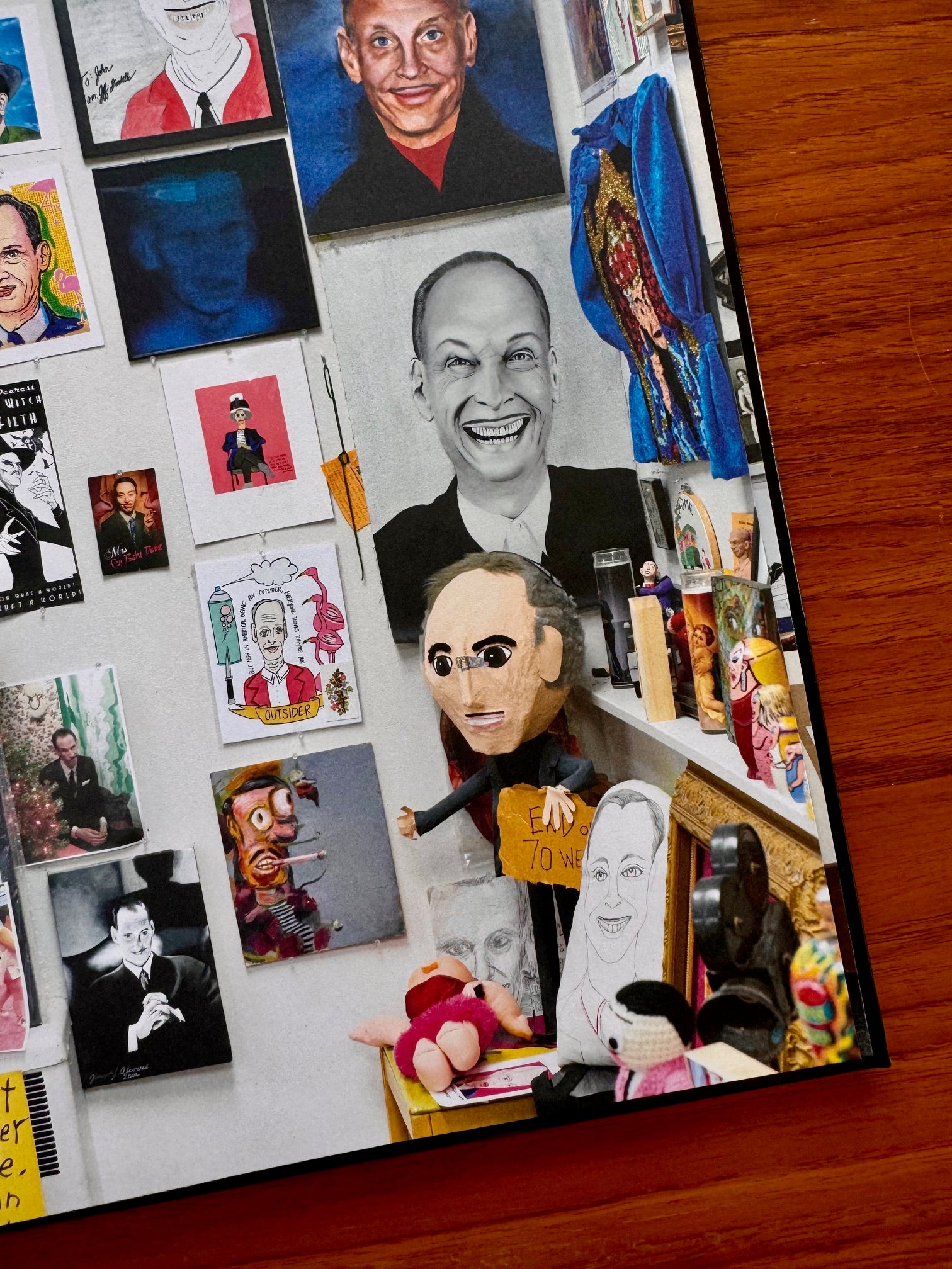 John Waters Pillow - Late to the Party