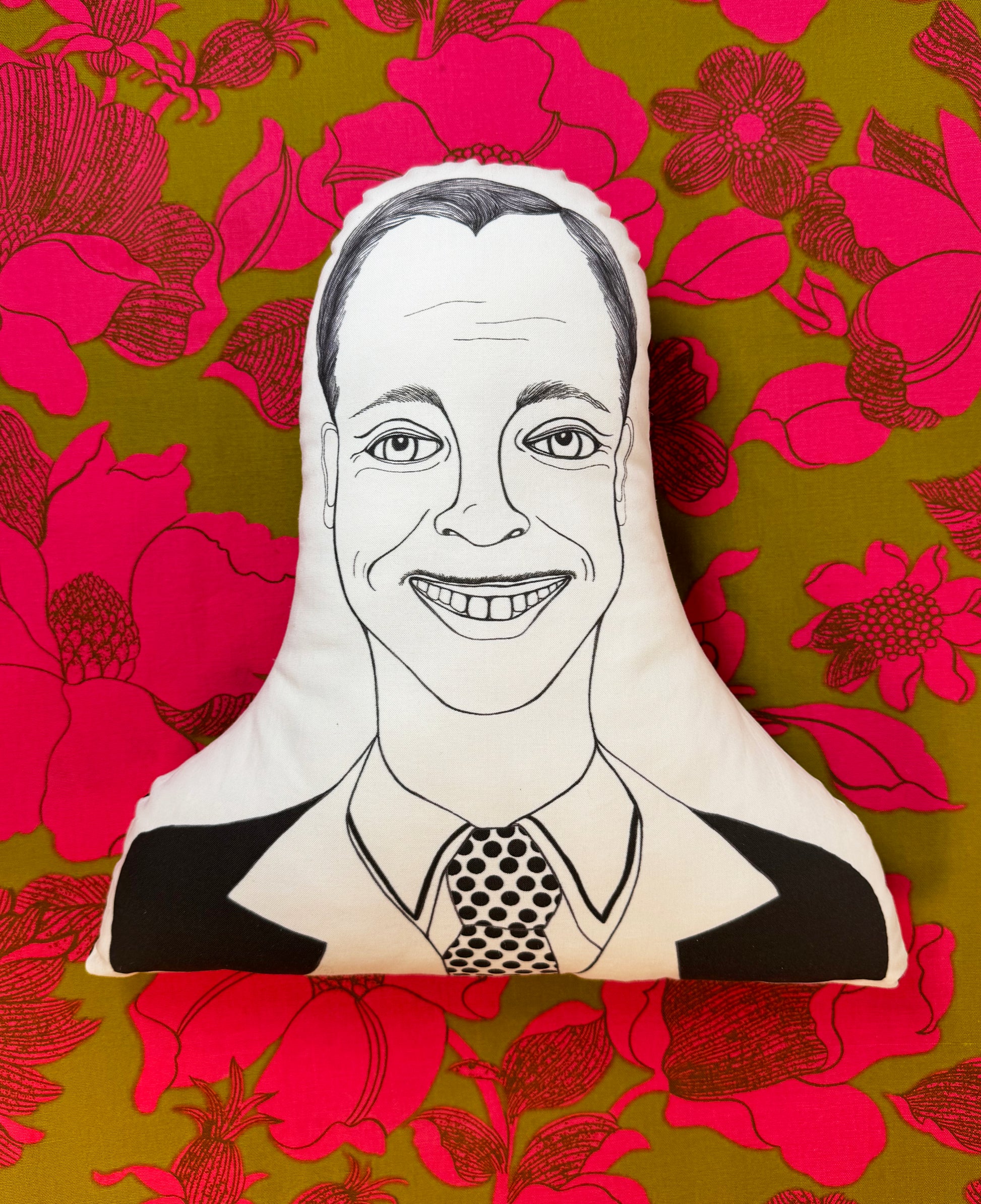 John Waters Pillow - Late to the Party