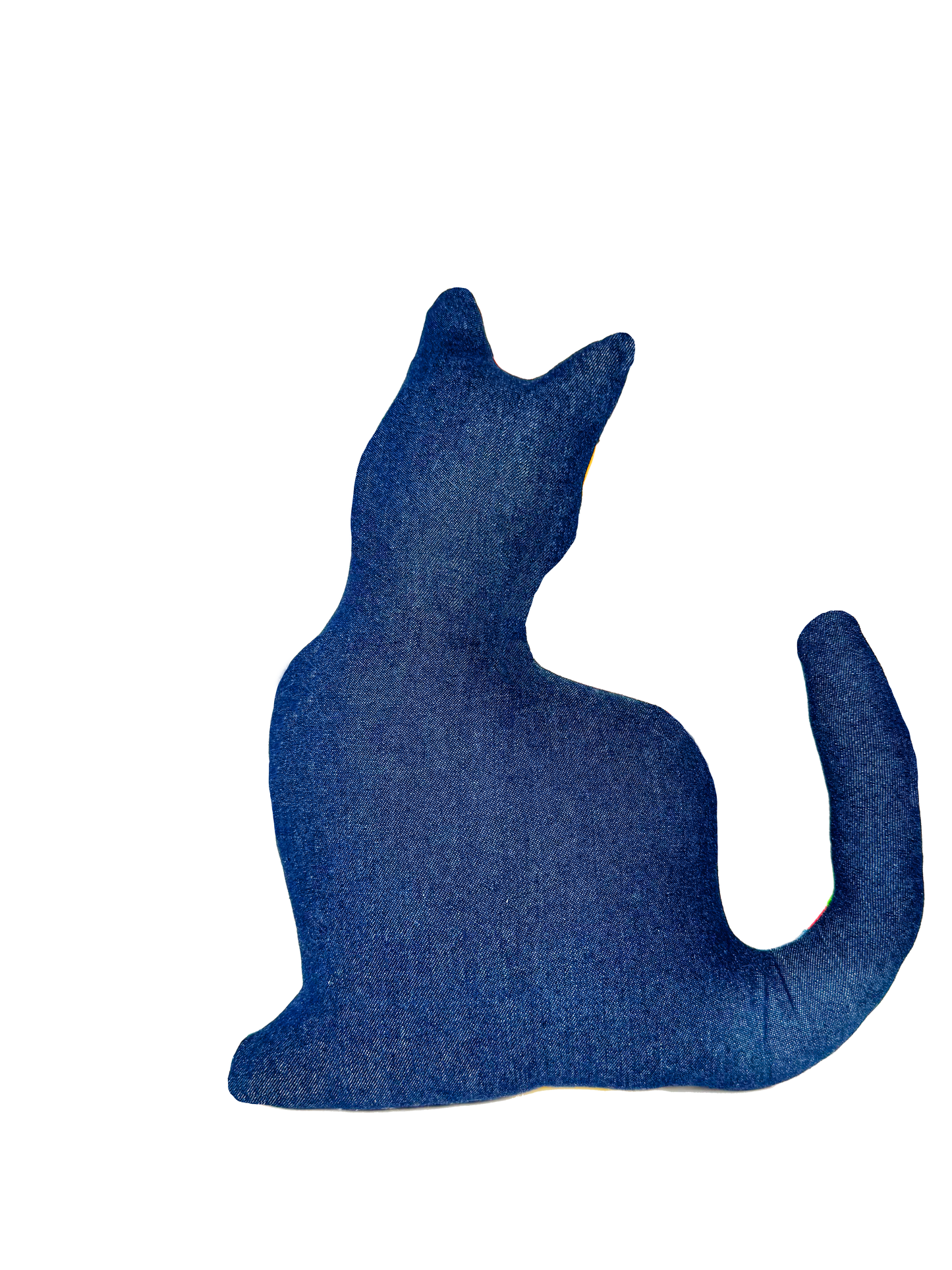 Calico Patchwork Cat Pillow - Late to the Party
