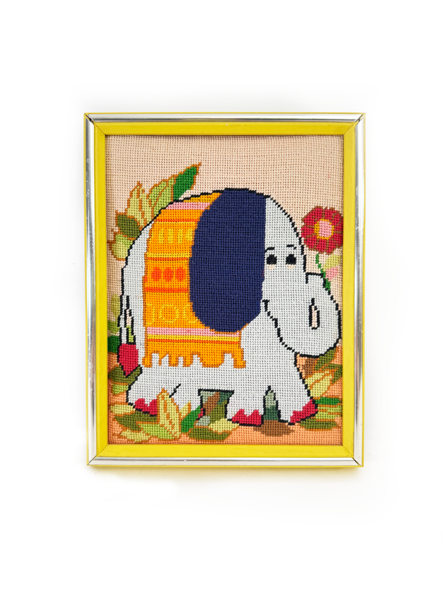 Needlepoint Elephant