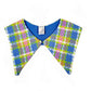 Pastel Plaid Detachable Collar - Late to the Party