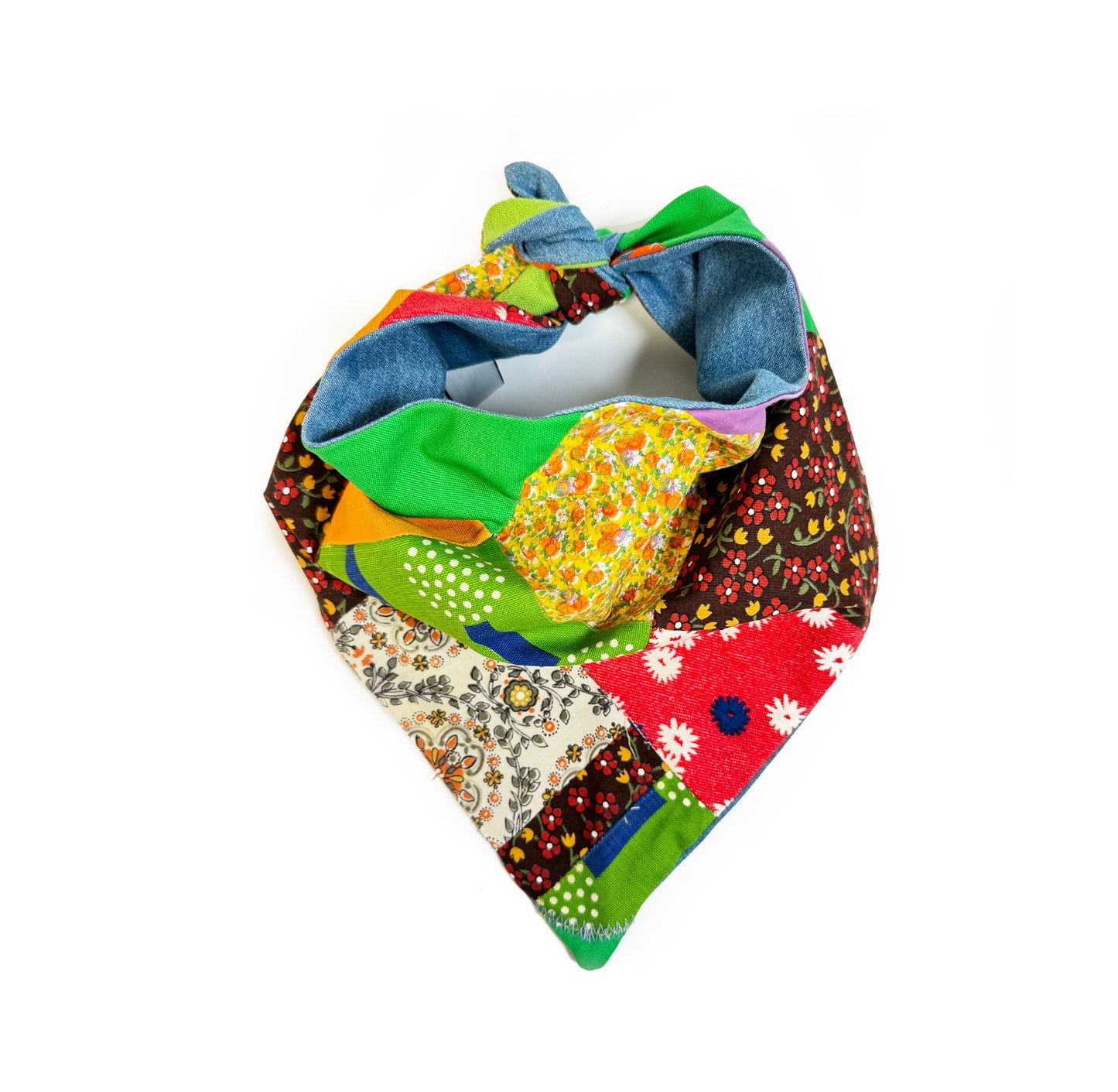 Vintage Patchwork Scarf