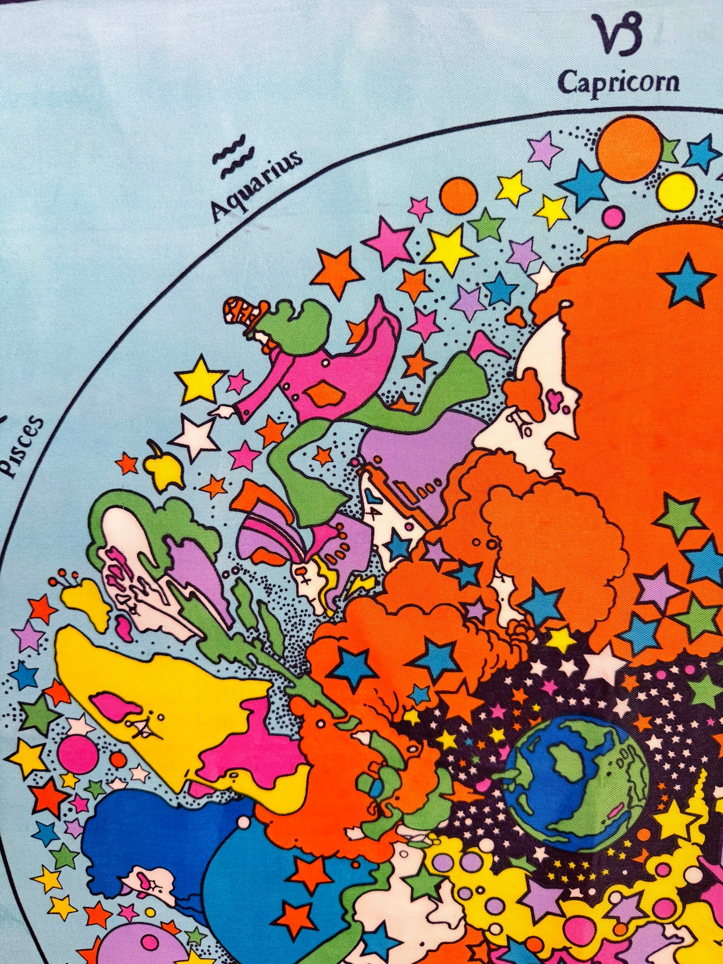 Peter Max Zodiac Scarf - Late to the Party