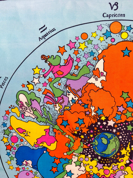 Peter Max Zodiac Scarf - Late to the Party