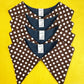 "Polka Dot Brown" Detachable Collar - Late to the Party