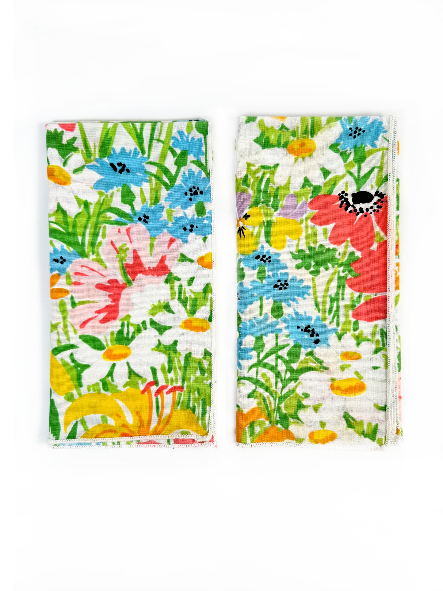 Rainbow Floral Napkin (Set of 2) - Late to the Party