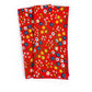 Vintage Red Calico Napkins (Set of 2)