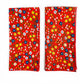 Vintage Red Calico Napkins (Set of 2)