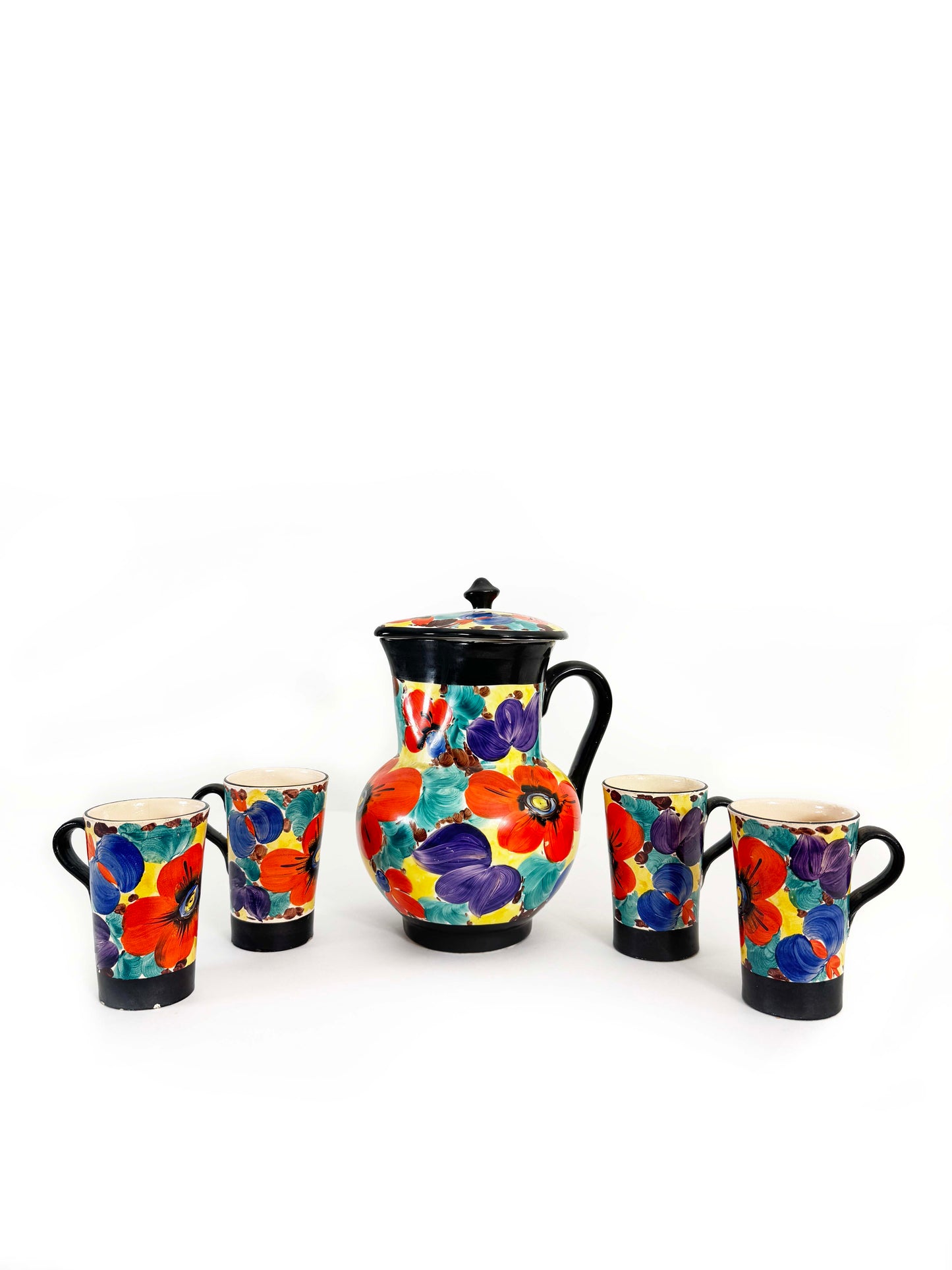 Vintage Handpainted Tea Set