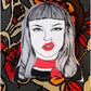 Wanda Woodward Pillow - Late to the Party