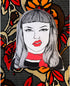 Wanda Woodward Pillow - Late to the Party