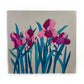 Trapunto Irises - Late to the Party