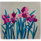 Trapunto Irises - Late to the Party
