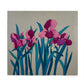 Trapunto Irises - Late to the Party
