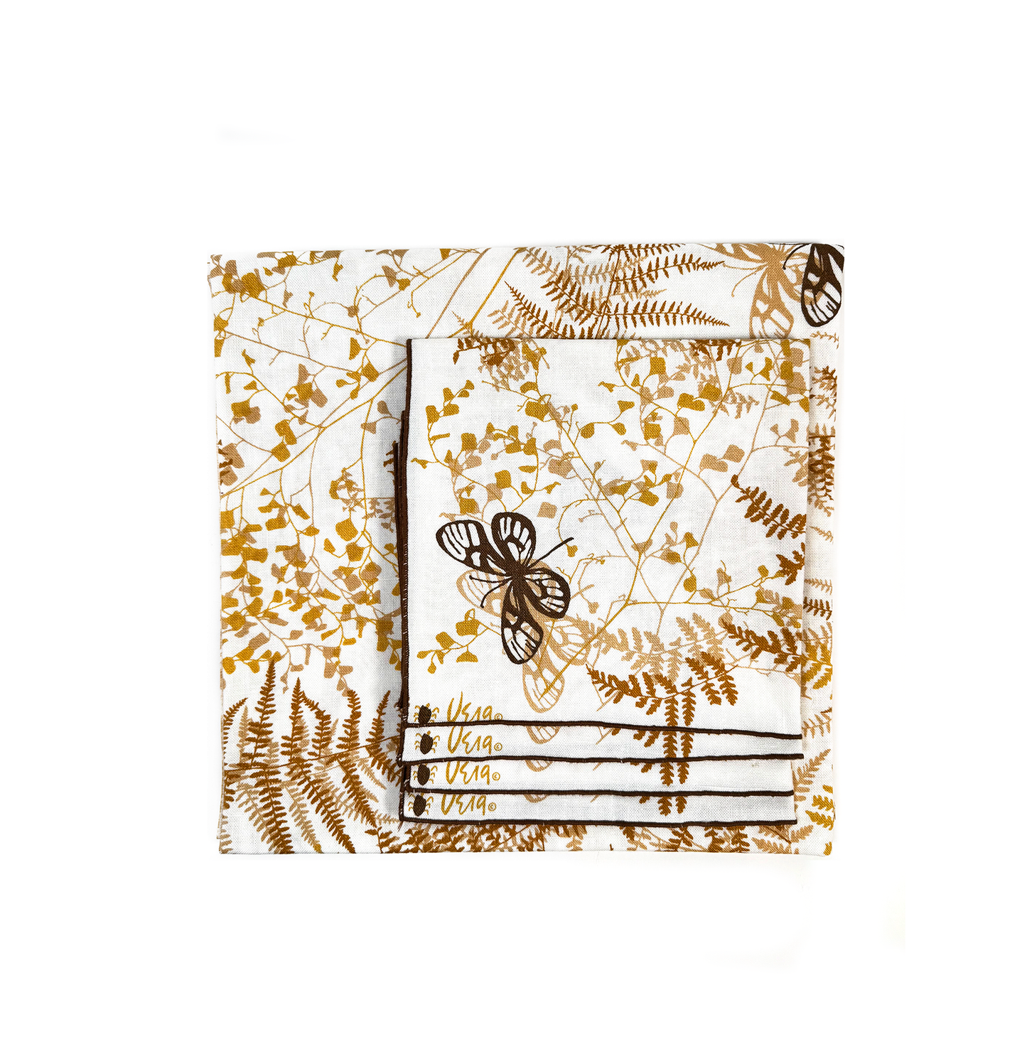 Vera Butterfly Tablecloth Set
