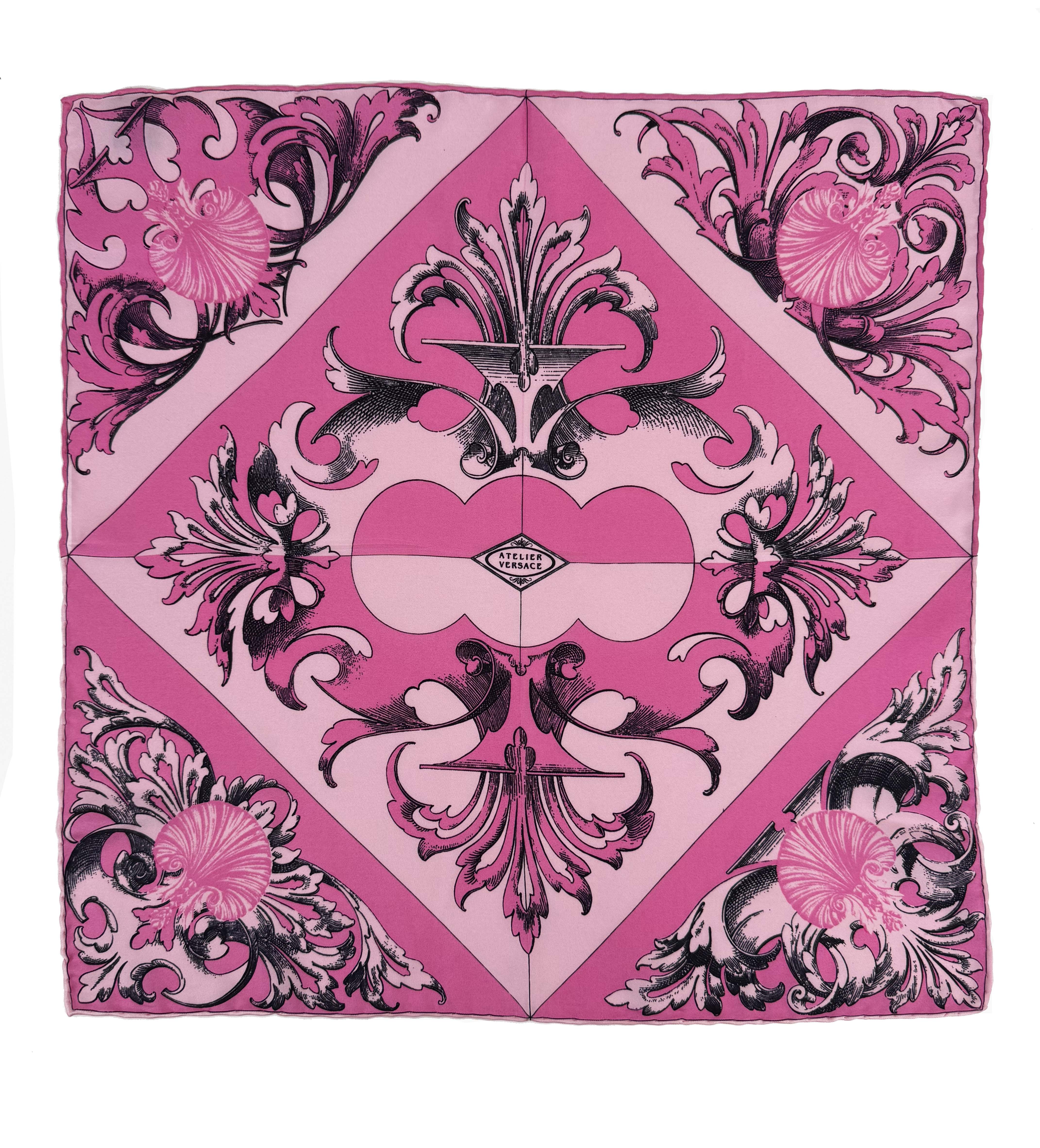 Versace Pink Scarf - Late to the Party