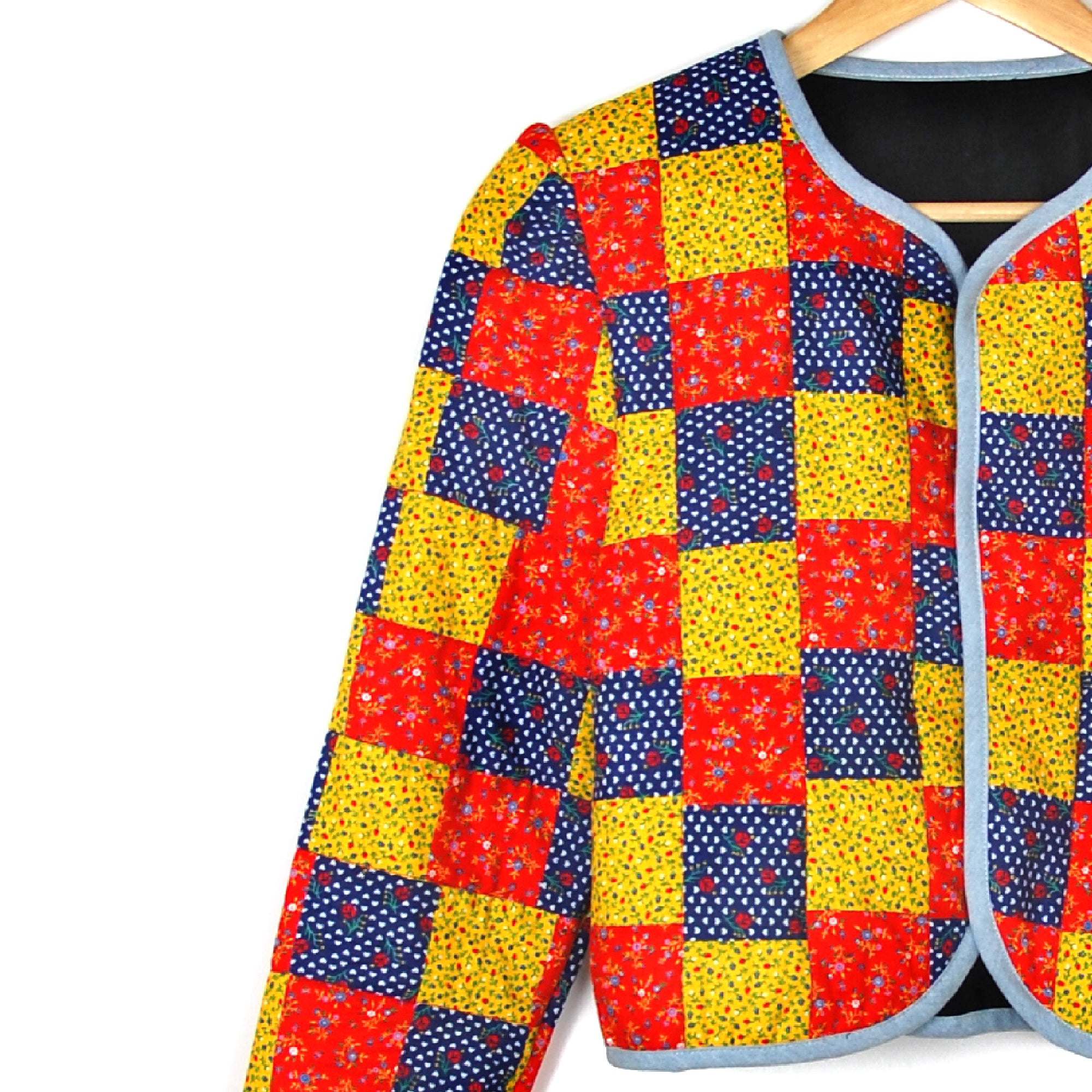 PRIMARY PATCHWORK QUILTED JACKET - Late to the Party