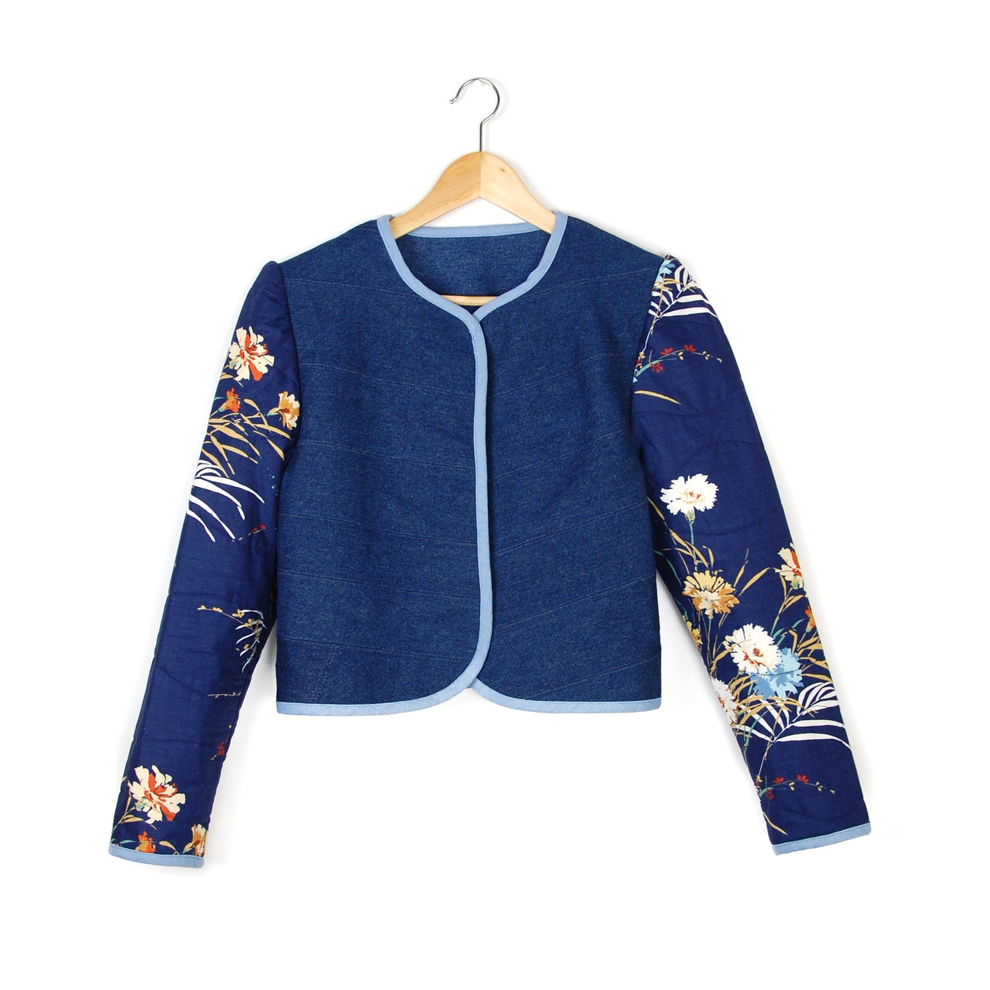 THE DARK CARNATION QUILTED JACKET - Late to the Party