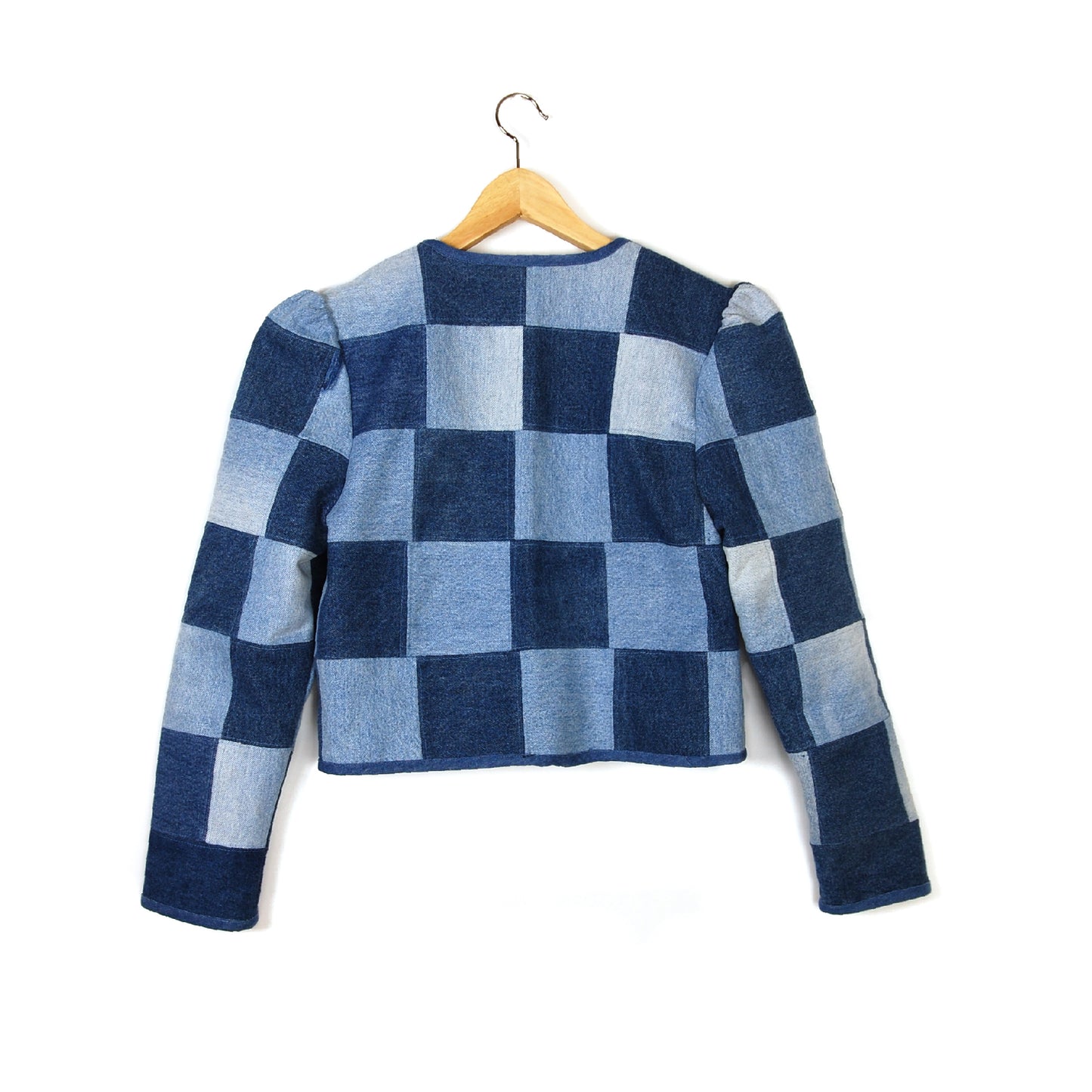 BIG CHECK ENERGY PATCHWORK JACKET - Late to the Party