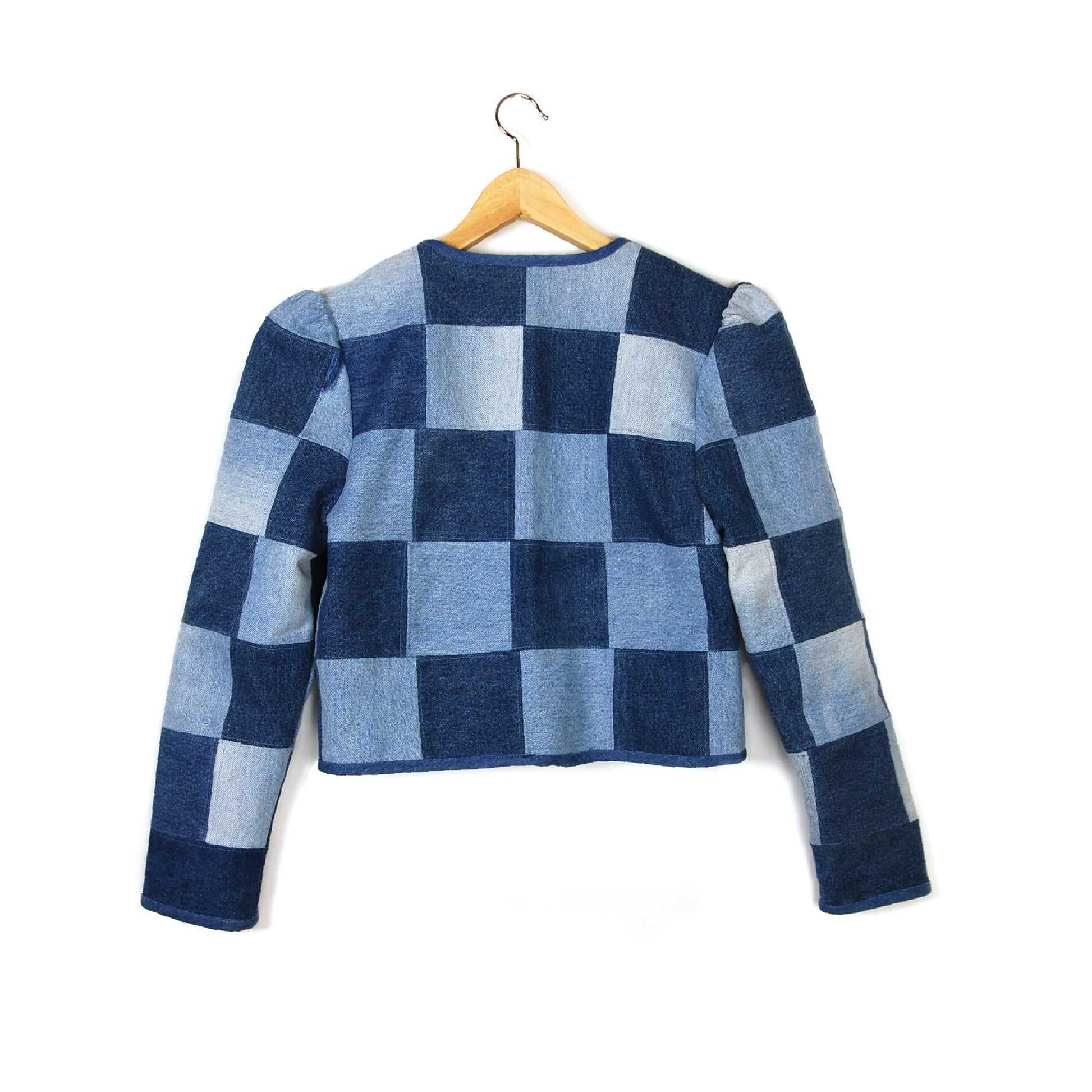 BIG CHECK ENERGY PATCHWORK JACKET - Late to the Party