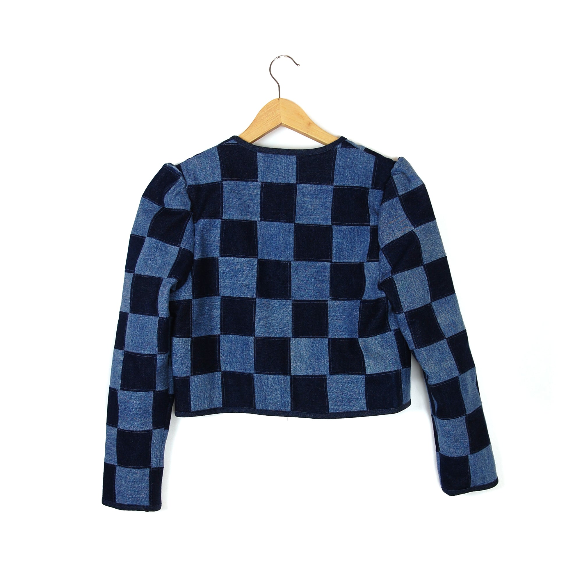 LITTLE CHECK ENERGY 1 PATCHWORK JACKET - Late to the Party
