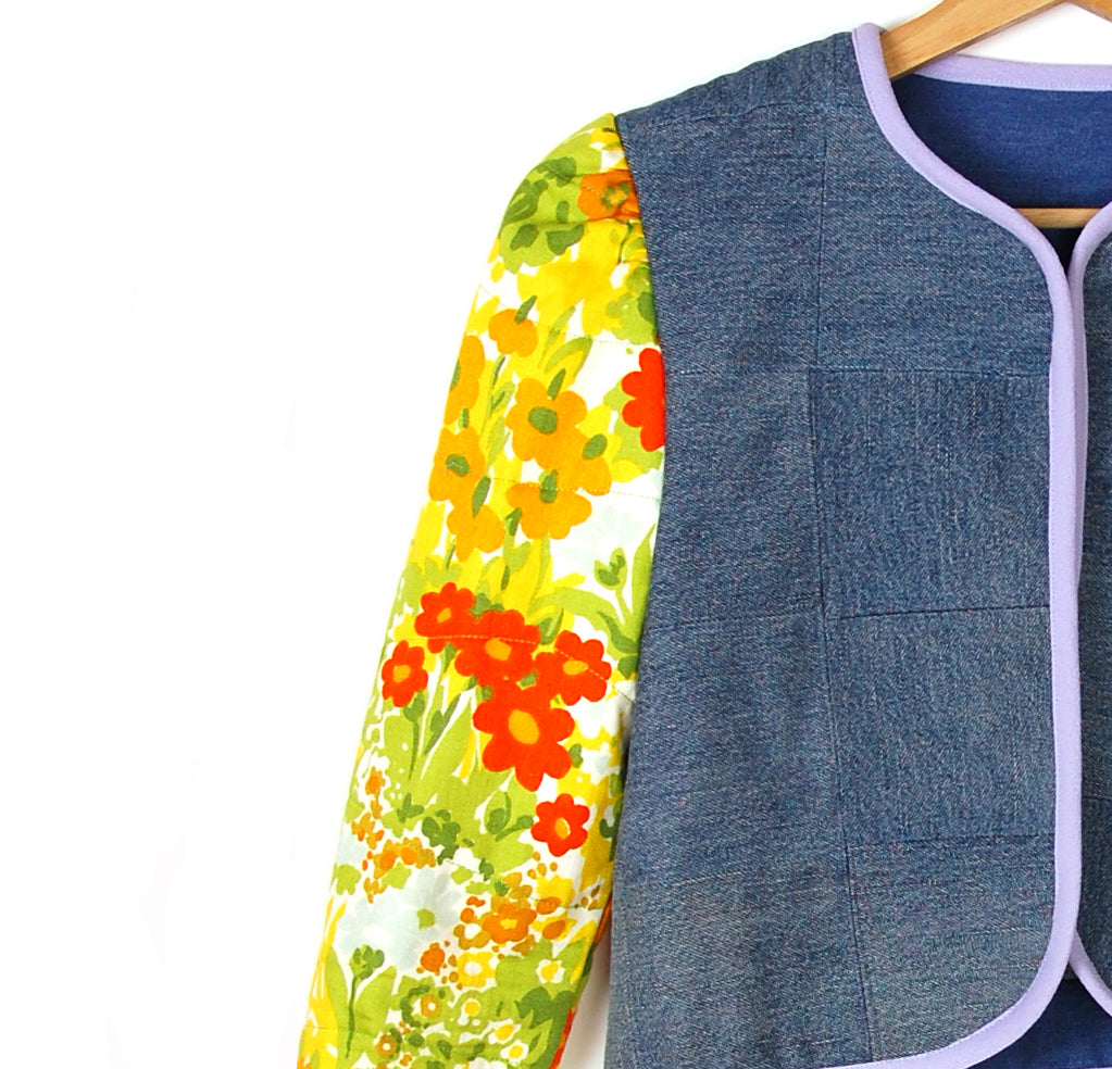 FLOWERS IN THE ATTIC QUILTED JACKET - Late to the Party