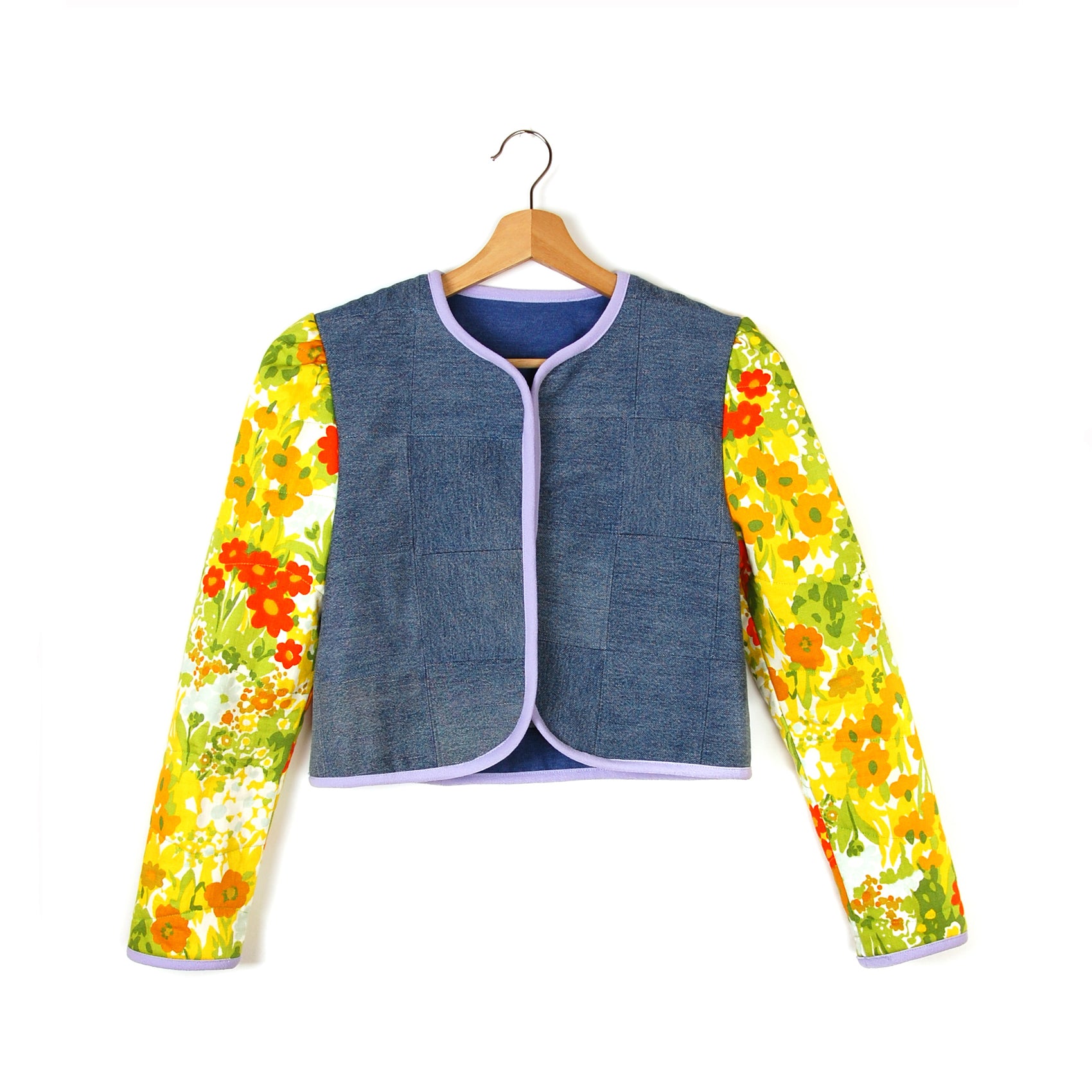 FLOWERS IN THE ATTIC QUILTED JACKET