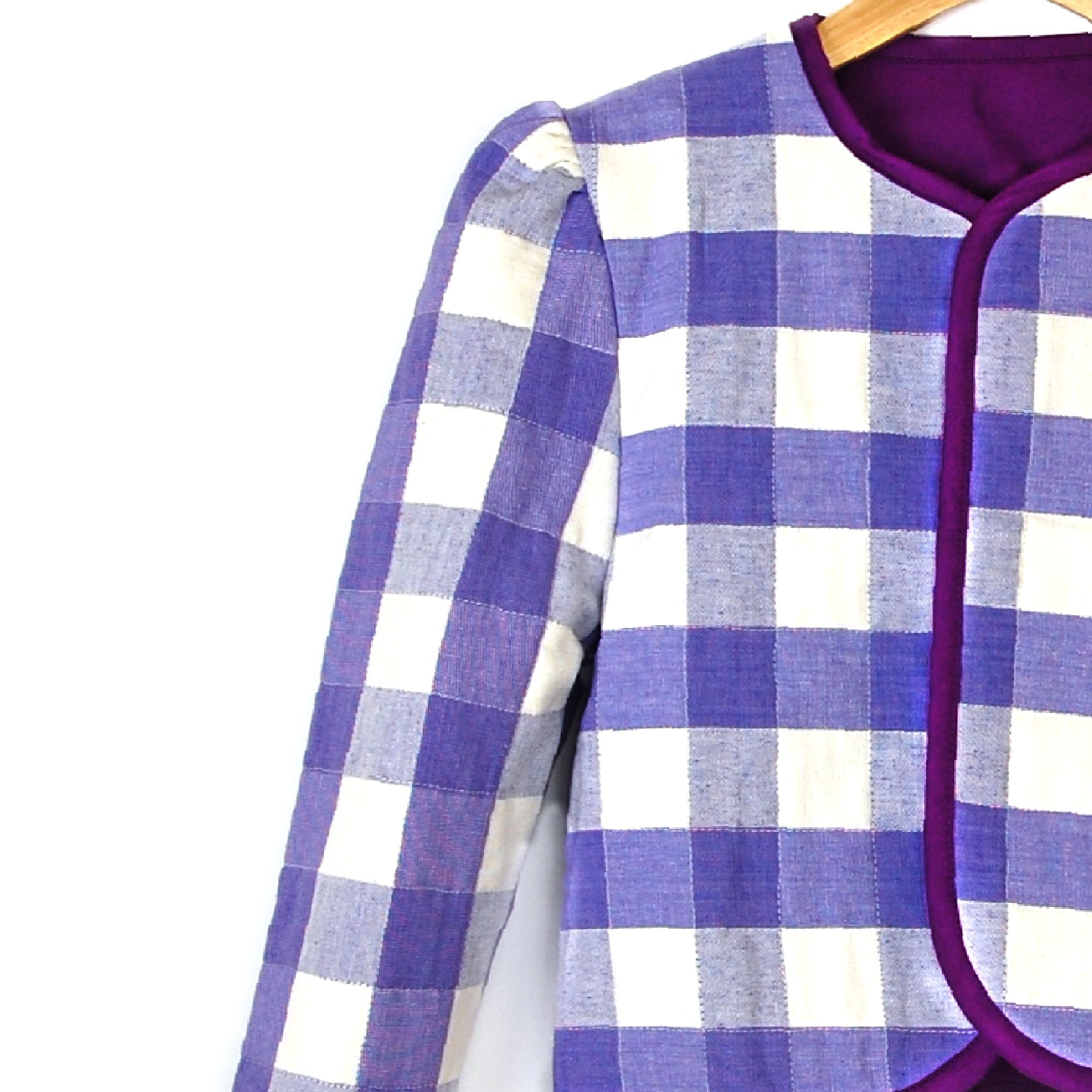 "LAVENDER LUNCH" QUILTED JACKET - Late to the Party