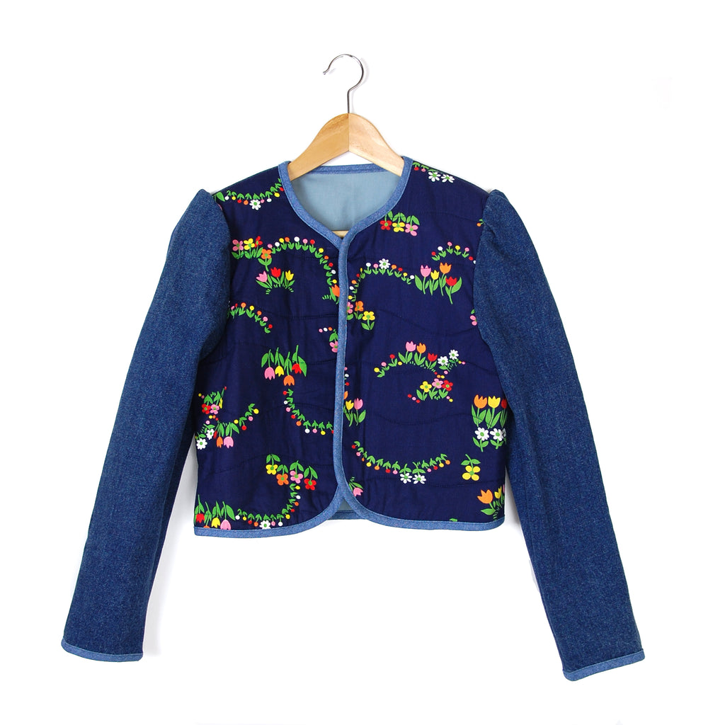 TEENY TULIPS 2 QUILTED JACKET - Late to the Party